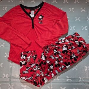 Disney Women's Mickey Mouse Pajama Set